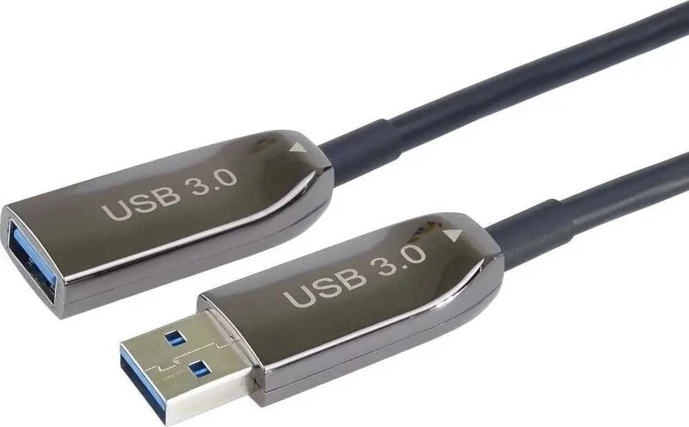 „PremiumCord“ prailginimo optinis kabelis AOC USB 3.0 A / kištukas - A / moteriškas, 10 m