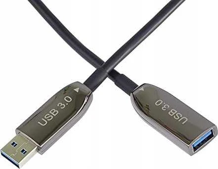 „PremiumCord“ prailginimo optinis kabelis AOC USB 3.0 A / kištukas - A / moteriškas, 10 m