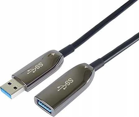 „PremiumCord“ prailginimo optinis kabelis AOC USB 3.0 A / kištukas - A / moteriškas, 10 m