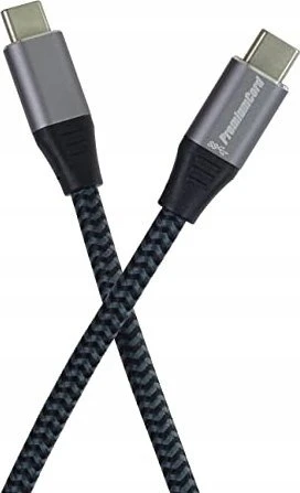 Kabelis USB PremiumCord USB-C - USB-C 1 m Juodas (ku31ct1)