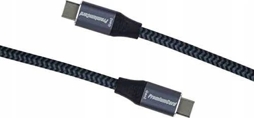 Kabelis USB PremiumCord USB-C - USB-C 1.5 m Juodas (ku31cr15)