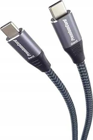 Kabelis USB PremiumCord USB-C - USB-C 1.5 m Juodas (ku31cr15)