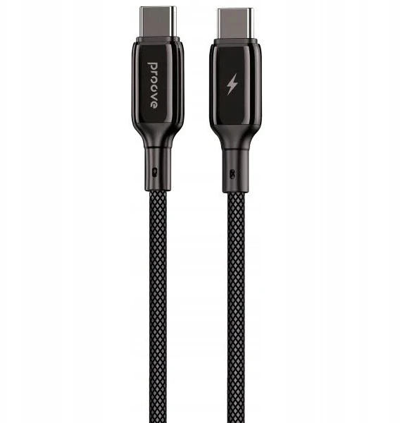 USB kabelis PROOVE Dense Metal Type-C į Type-C 60 W (1 m) (Proove)