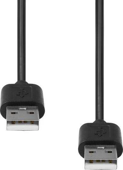 Kabelis USB ProXtend USB-A - USB-A 1 m Juodas (JAB-7393833)