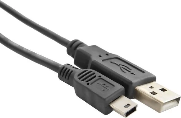 Qoltec USB A patinas | Mini USB B kištukas | 1,8 m
