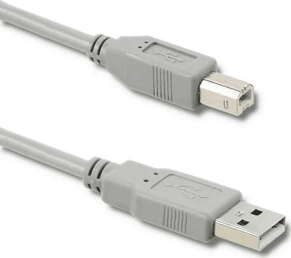 QOLTEC 50393 Qoltec kabelis USB 2.0 A tipo kištukas USB B kištukas 0,19 m