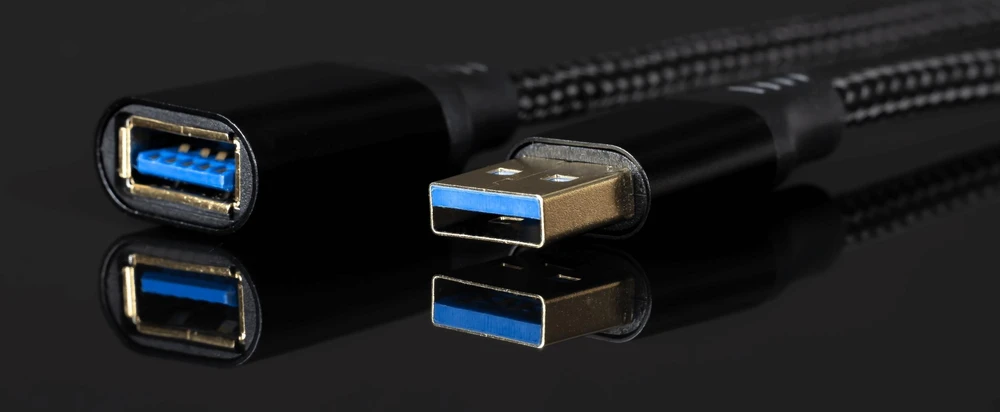 USB laidas Reagle USB-A - USB-A 3 m juodas