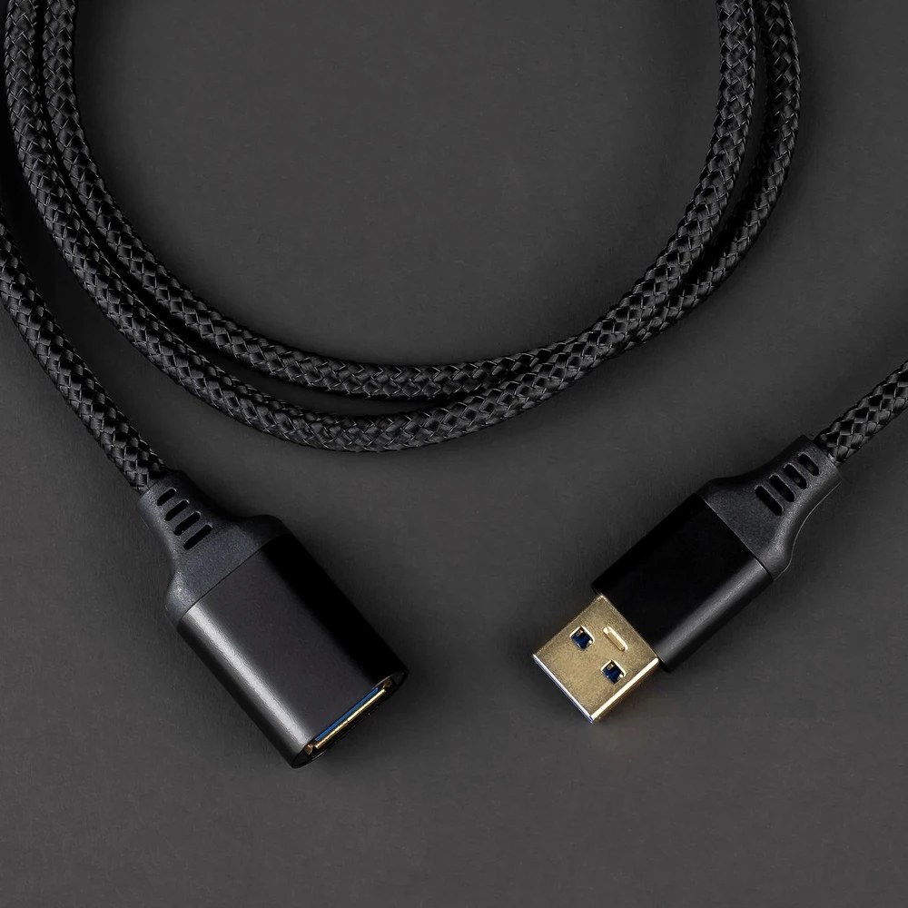 USB laidas Reagle USB-A - USB-A 3 m juodas