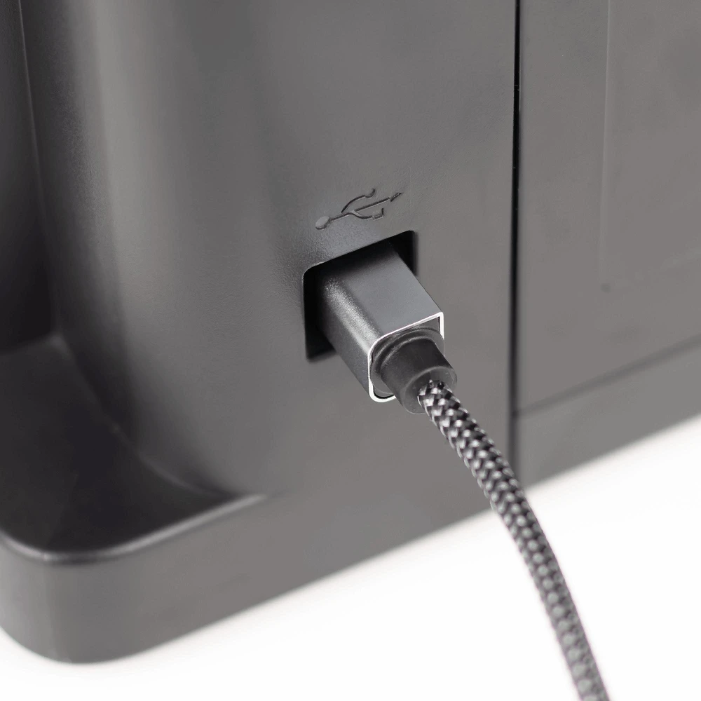 USB laidas Reagle USB-A - USB-B 5 m Sidabrinis
