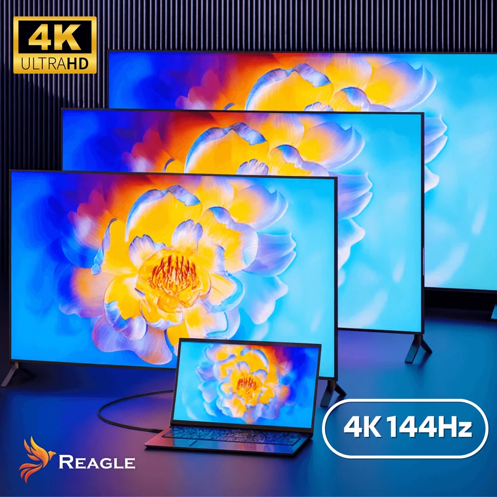 USB laidas Reagle USB-C - USB-C 3 m juodai pilkas