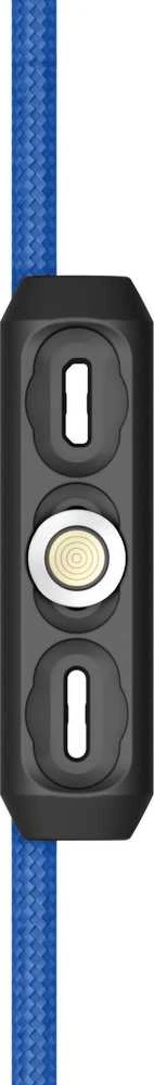 USB kabelis Realpower USB-A - USB-C + microUSB + Lightning 1 m Mėlyna (439652)