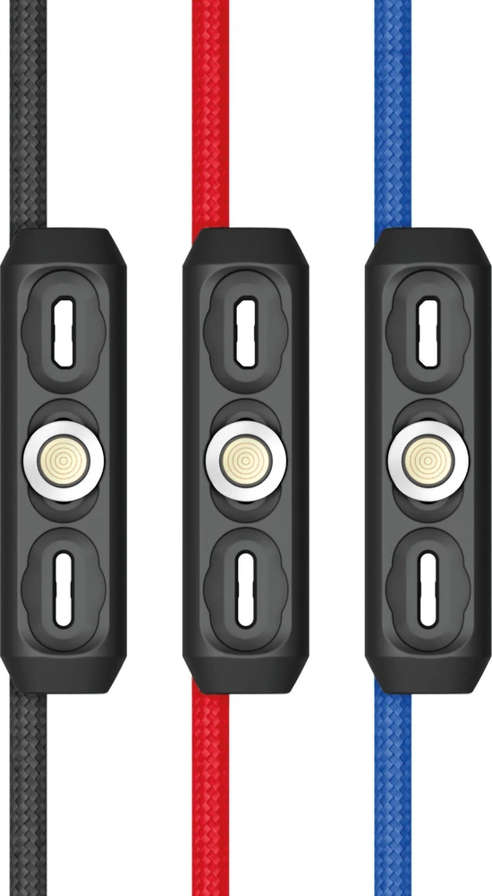 „Realpower“ USB laidas USB-A - USB-C + microUSB + „Lightning“ 1 m, daugiaspalvis (439647)