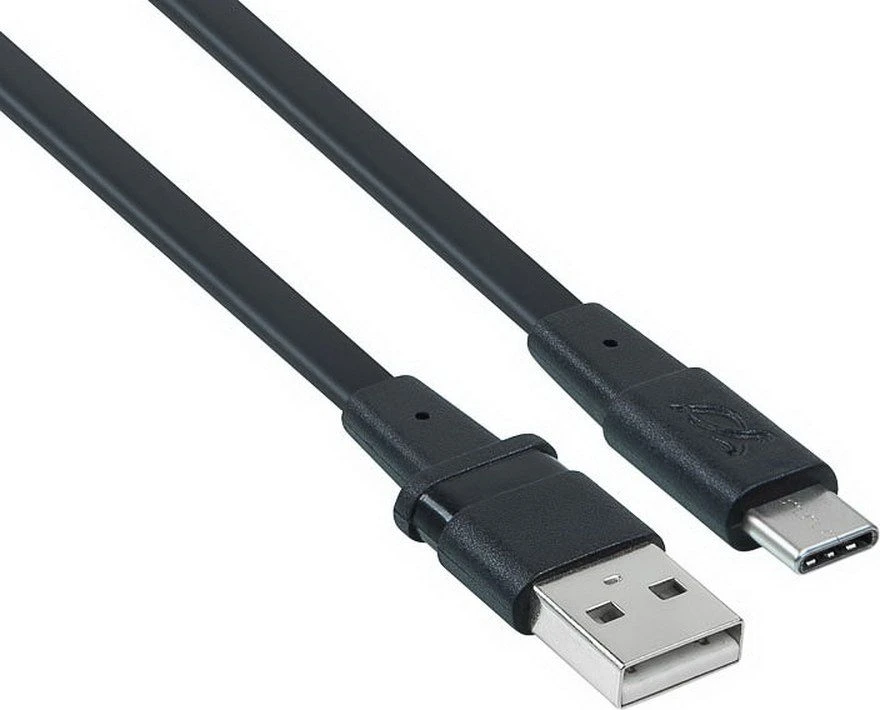 Kabelis USB RivaCase USB-A - 2.1 m Juodas (PS 6002 BK21)