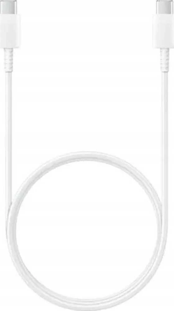 112803 EP-DA905BWE Samsung USB-C/USB-C duomenų kabelis 3A 1m baltos spalvos (Bulk)