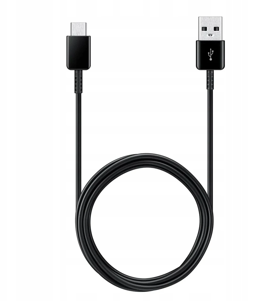 Galaxy EP-DG950CBE Samsung USB-C duomenų kabelis 1.2m juodos spalvos (Bulk)