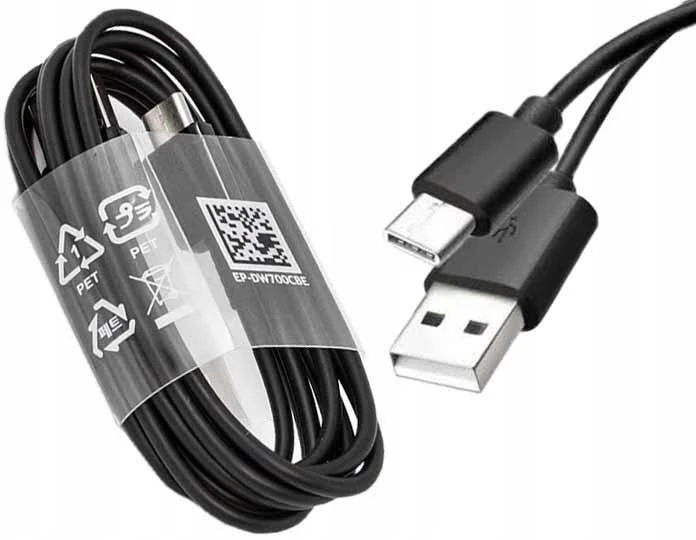 Samsung EP-DW700CBE universalus C tipo duomenų ir įkrovimo laidas 1,5 m juodas (OEM)
