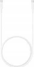 112803 EP-DX310JWE Samsung USB-C/USB-C duomenų kabelis 3A 1.8m baltos spalvos (Bulk)