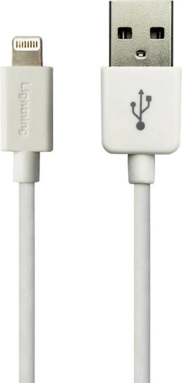 Sandberg USB>Lightning MFI 1m Balta