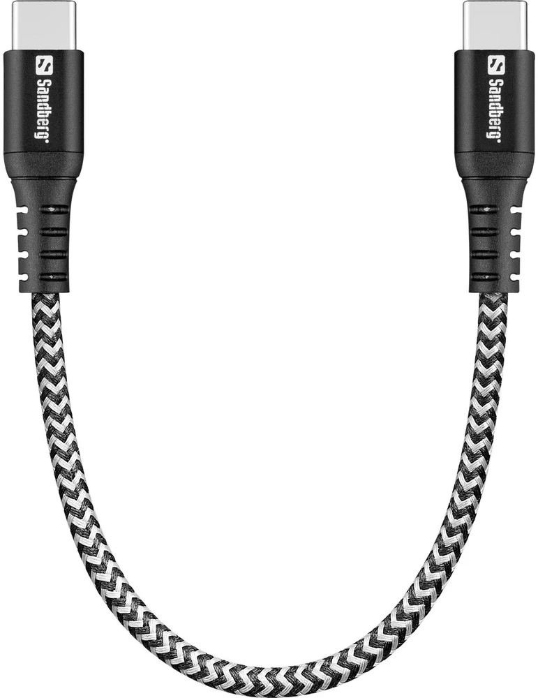 Sandberg USB-C laidas 0,2 m, 100 W
