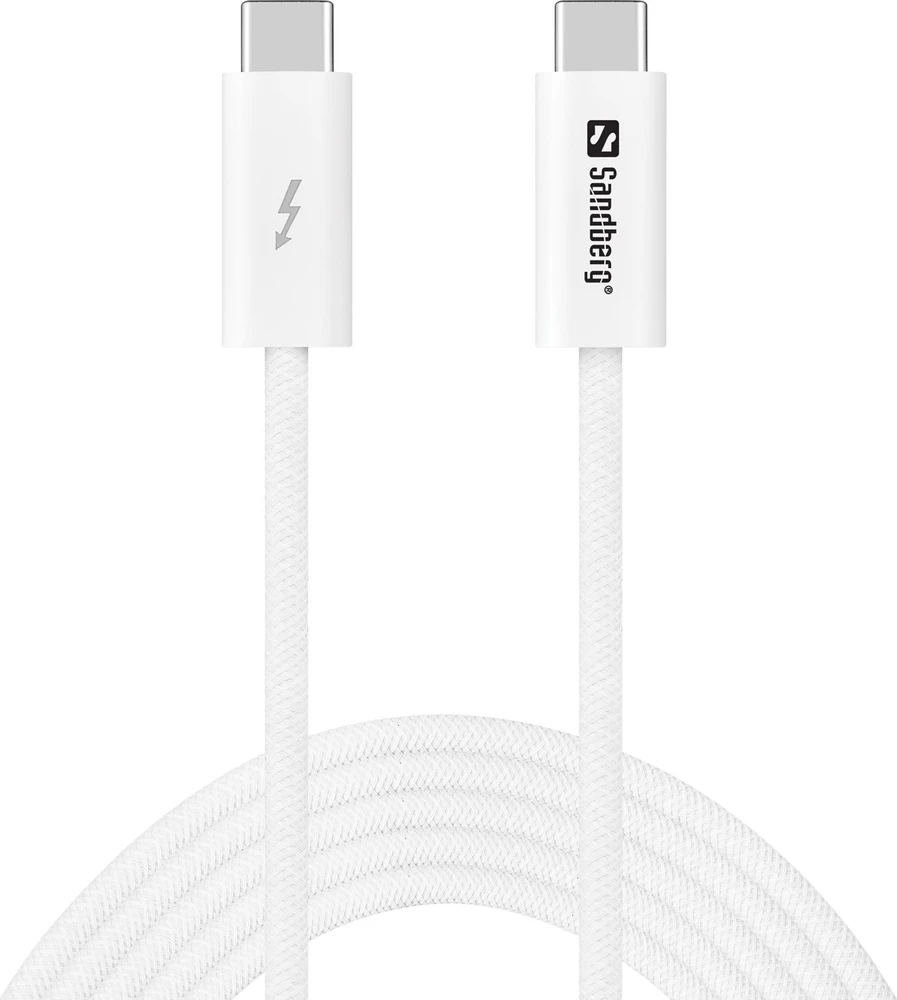 Sandberg USB-C>C USB4 240W+40Gbps, 2M