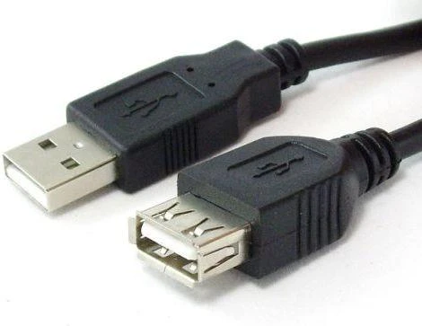 Sharkoon Kabelis USB 2.0 Verlängerung 1,0m juodas