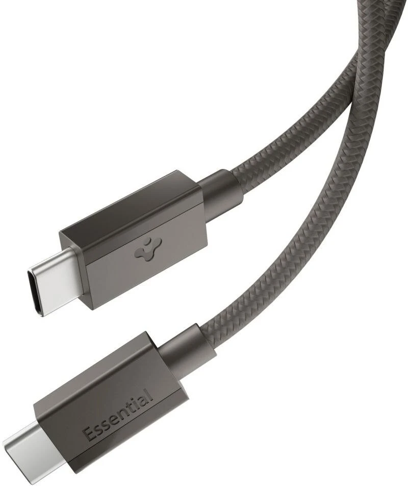 SPIGEN EB6015CC ESSENTIAL TYPE-C KABELIS 60W 150CM GUNMETAL