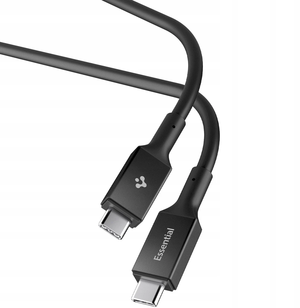 Spigen Essential USB C į USB C 240W laidas, juodas EB24012CC