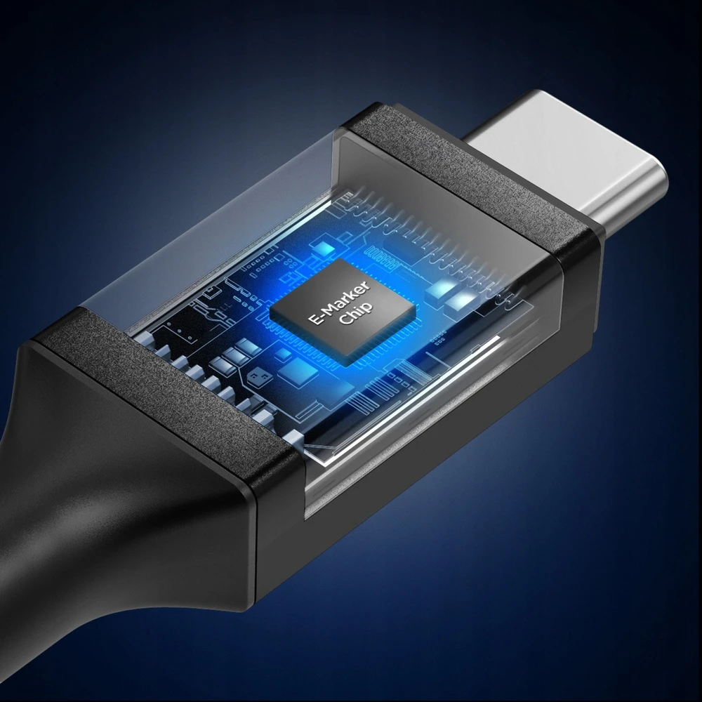 Spigen Essential USB C į USB C 100W laidas, juodas EB10020CC