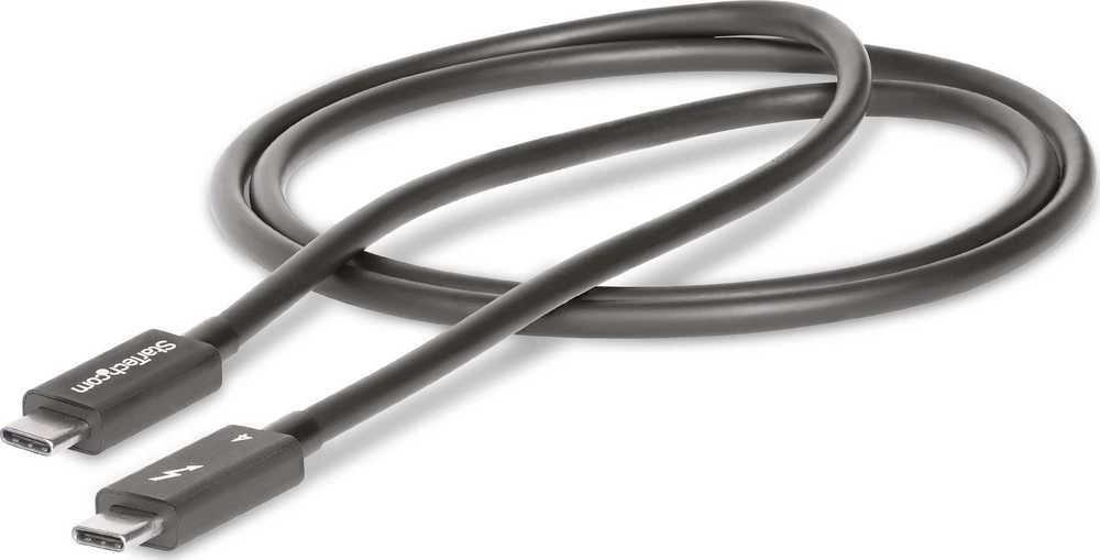 StarTech 3FT (1M) THUNDERBOLT CABLE / INTEL SERTIFIKUOTA 40GBPS 100W PD