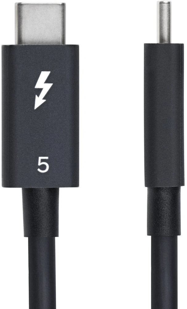 Kabelis USB StarTech Thunderbolt - USB-C 1 m Juodas (TBLT5MM1M240W)