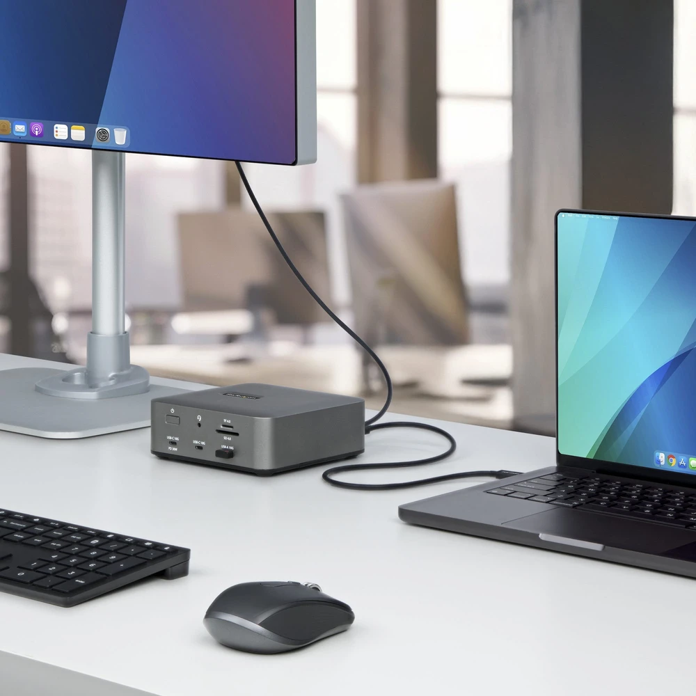 Kabelis USB StarTech Thunderbolt - USB-C 1 m Juodas (TBLT5MM1M240W)