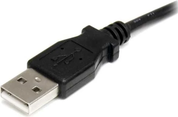 USB kabelis StarTech USB-A - DC 3.4 mm Type-H 0.9 m juodas (USB2TYPEH)