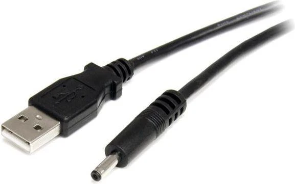 USB kabelis StarTech USB-A - DC 3.4 mm Type-H 0.9 m juodas (USB2TYPEH)