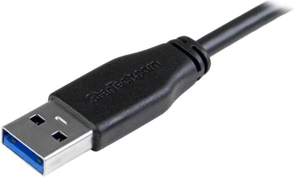 Kabelis USB StarTech USB-A - micro-B 2 m Juodas (USB3AU2MLS)