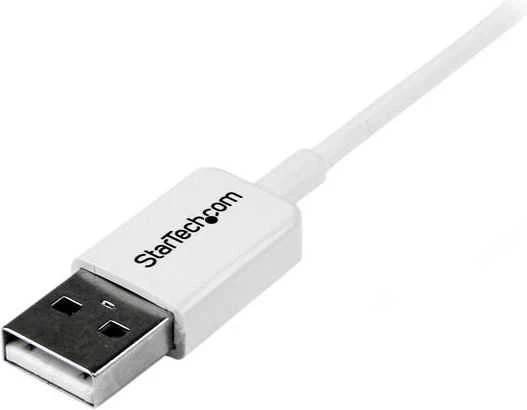 Kabelis USB StarTech USB-A - microUSB 0,5 m Baltas (USBPAUB50CMW)