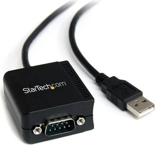 Kabelis USB StarTech USB-A - RS-232 1.8 m Juodas (ICUSB2321F)
