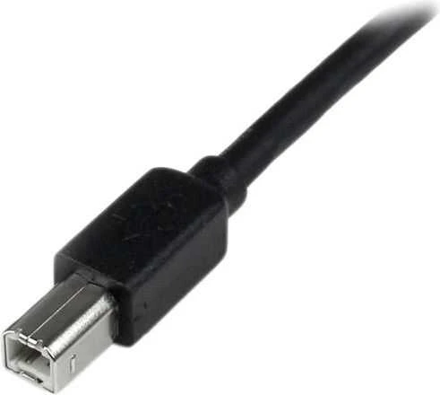 Kabelis USB StarTech USB-A - USB-B 20 m Juodas (USB2HAB65AC)