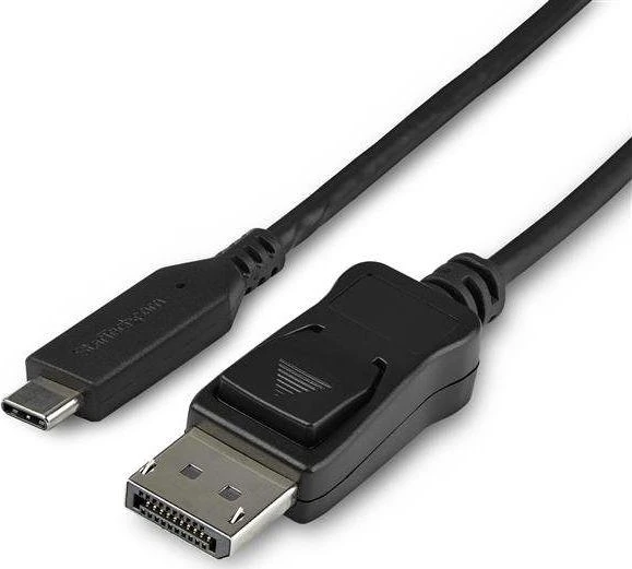USB kabelis StarTech USB-C - DisplayPort 1 m Juodas (CDP2DPMM1MB)