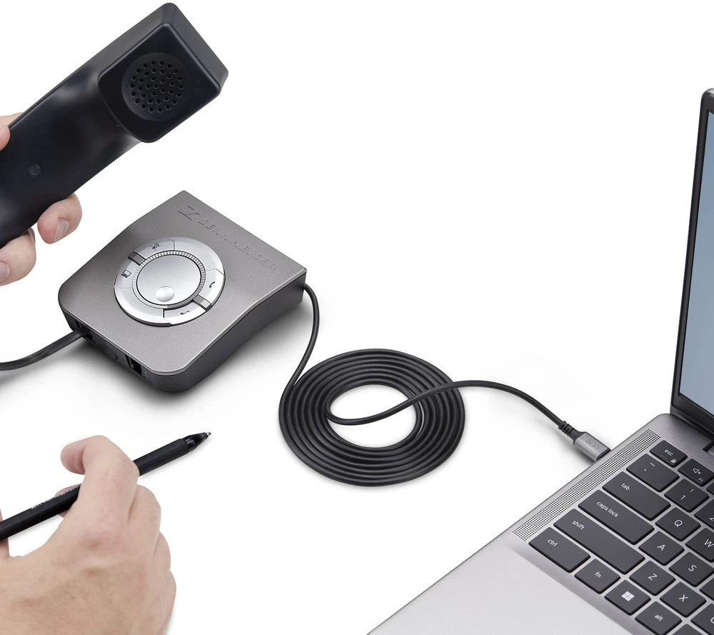 USB kabelis StarTech Adapteris USB-C į RJ9 biuro telefonui/ausinėms 1,8 m Juoda (UR9-HEADSET-ADAPTER)