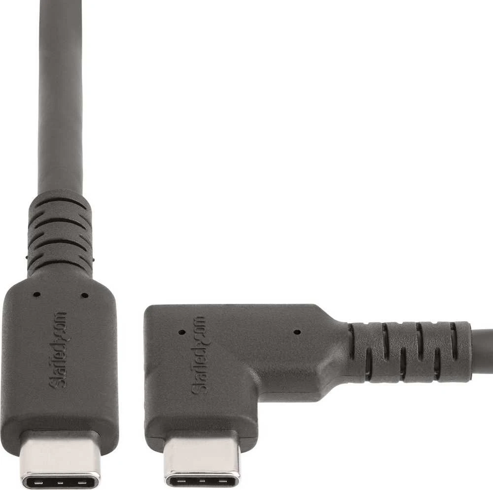 „StarTech“ STABIUS KAMPAS USB-C KABELAS / USB C IKI C KABELAS – 90 LAIPČIŲ