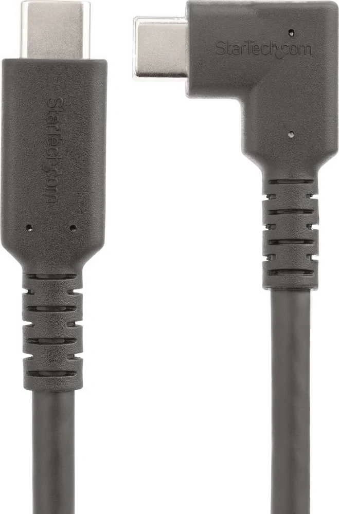 „StarTech“ STABIUS KAMPAS USB-C KABELAS / USB C IKI C KABELAS – 90 LAIPČIŲ