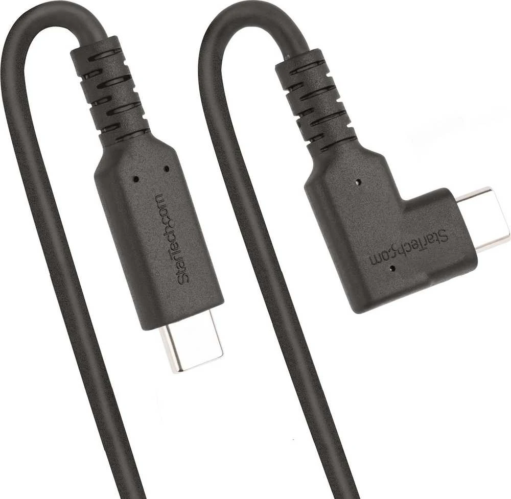 „StarTech“ STABIUS KAMPAS USB-C KABELAS / USB C IKI C KABELAS – 90 LAIPČIŲ