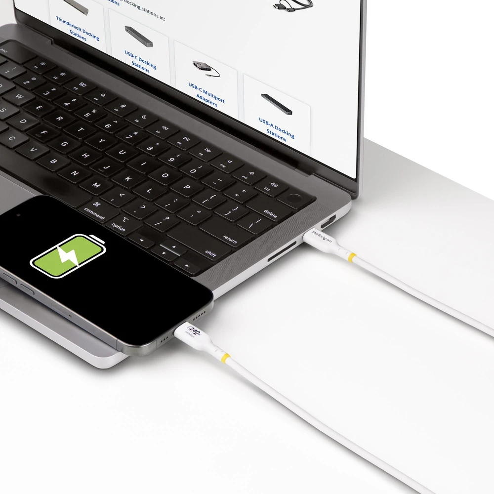 StarTech USB-C Įkrovimo kabelis 240W PD/240W PD EPR/TYPE-C ĮKROVIMO LAIDAS