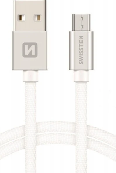 Swissten Textile Quick Charge Universalus Micro USB duomenų ir įkrovimo kabelis 2m
