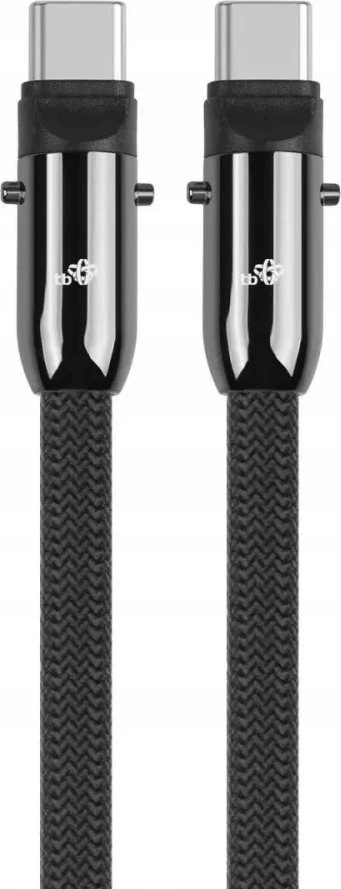 TB 2in1 USB C laidas, raištelis, 1,2 m, juodas
