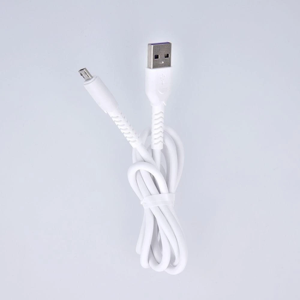 Maxlife MXUC-04 laidas USB – microUSB 1,0 m 3A baltas