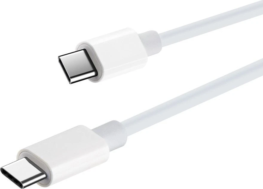 Maxlife MXUC-05 laidas USB-C – USB-C 1,0 m 100W baltas