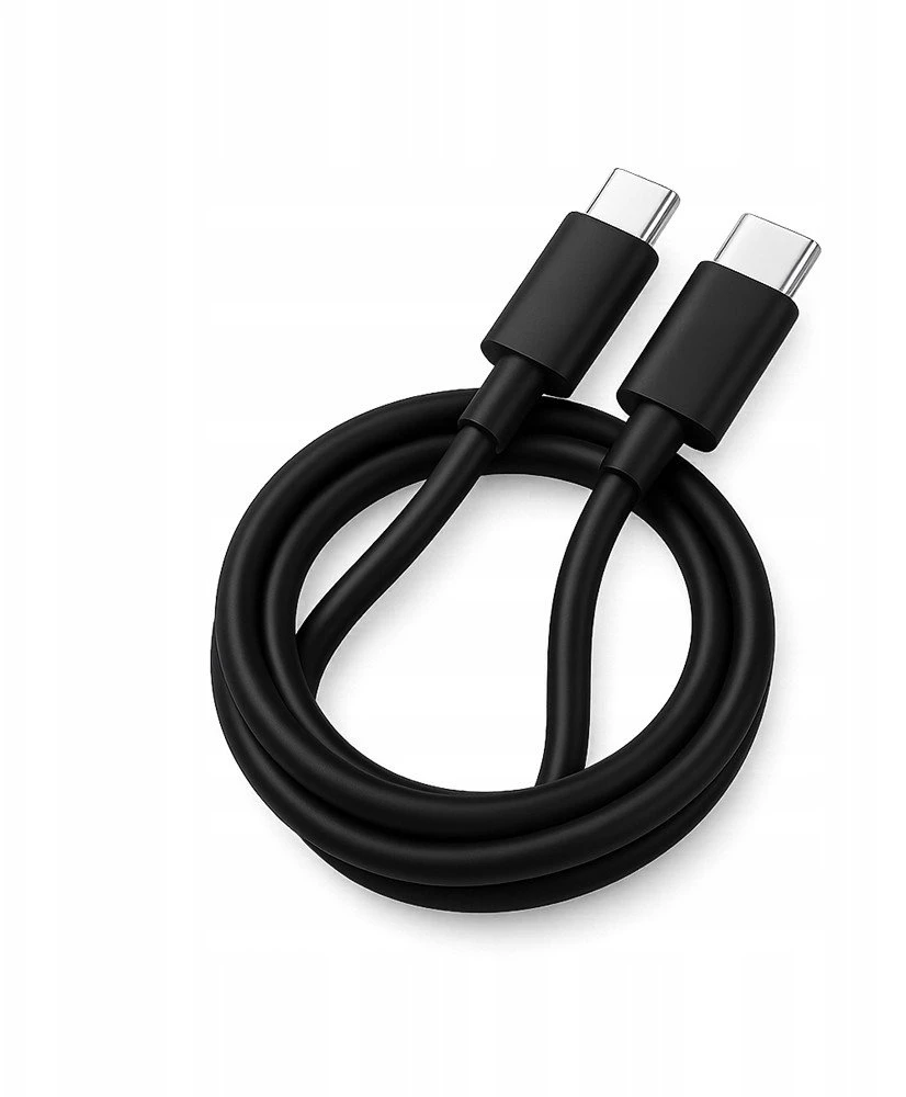 Teltech PD E-maker USB-C - USB-C 5A 100W 1m juoda TCA-07