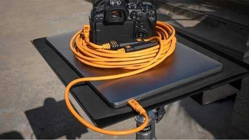 Kabelis - Tether Tools Pro USB-C į USB-C 9.4m Didelės spartos duomenų perdavimas Juodas