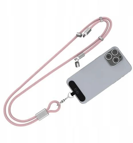 USB laidas TnB TCPDNECKPK 2x USB-C 60W Pakabinamas ant kaklo telefonui 2in1 (SB11777)